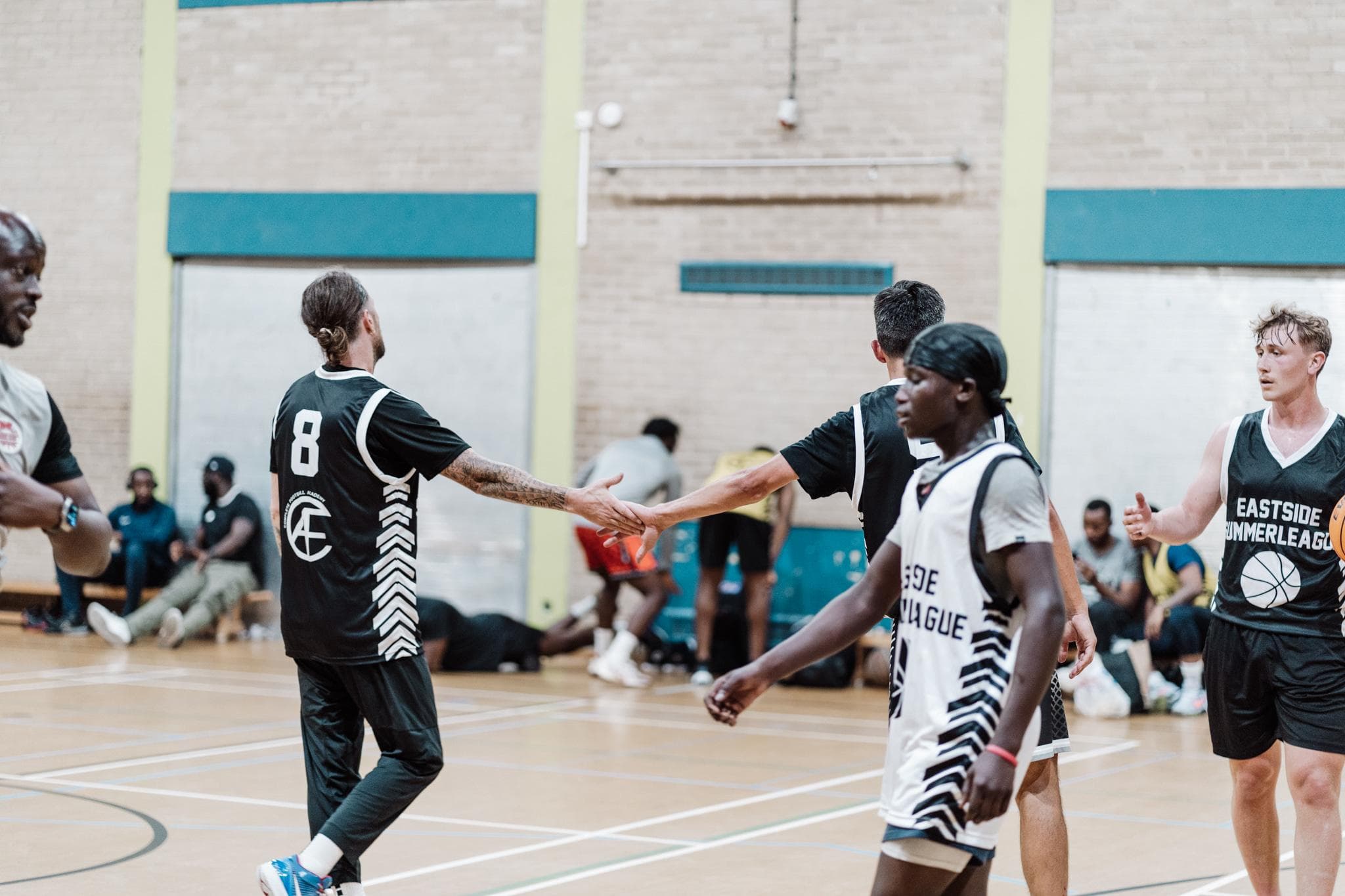 Basketball training session